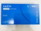 Рукавички одноразові нітріл блакитні L 100 шт. б/пудриі Light MEDIOK (ПДВ 7%)(10 пач/ящ) (2.5 гр)
